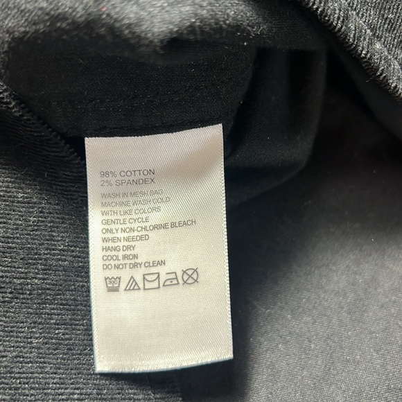 Tommy Bahama Live The Island🌴Life Black Corduroy LongSleeve Button Down - Picture 7 of 8